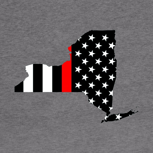 New York Thin Red Line by EastEndDesigns